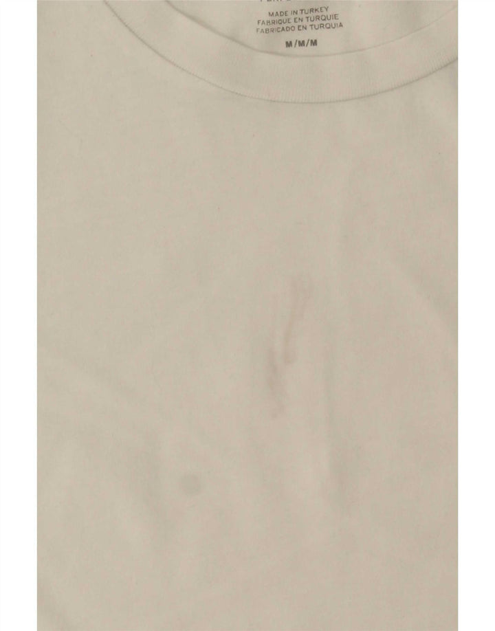 Levi's Damen T-Shirt Top UK 14 Medium Weiß