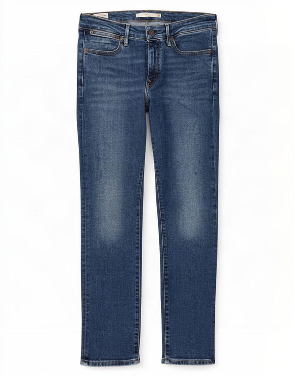 Levi's Damen 712 Slim Jeans W28 L28 Blaue Baumwolle