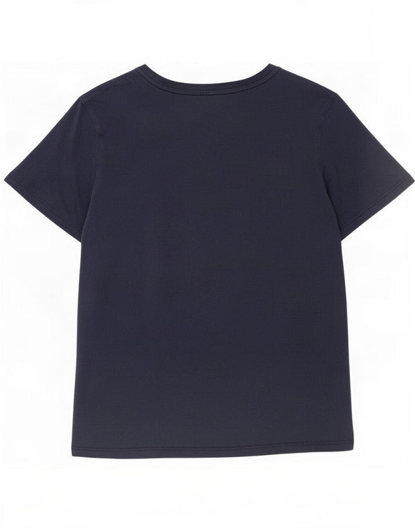 Tommy Hilfiger T-Shirt-Oberteil für Jungen, 14–15 Jahre, marineblaue Baumwolle