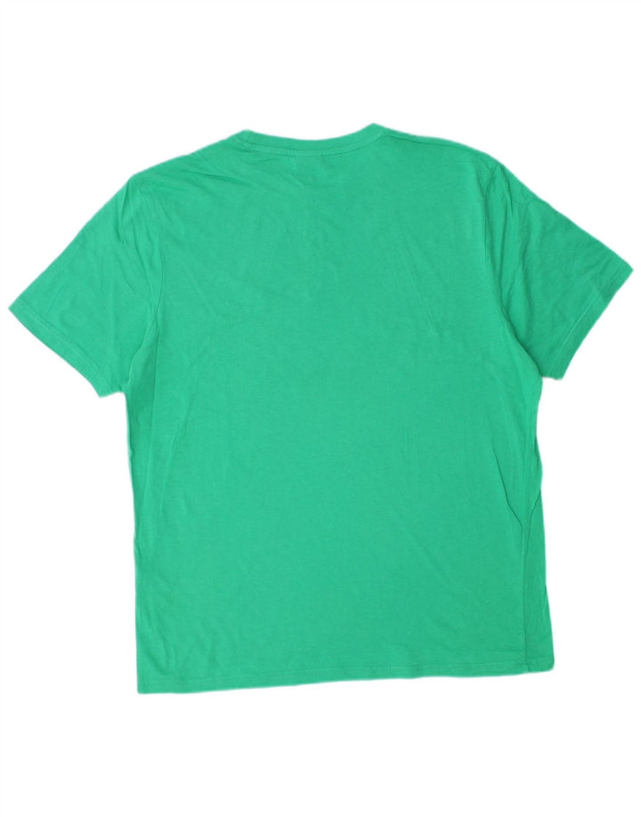North Sails Herren-T-Shirt mit Grafik, mittelgrüne Baumwolle