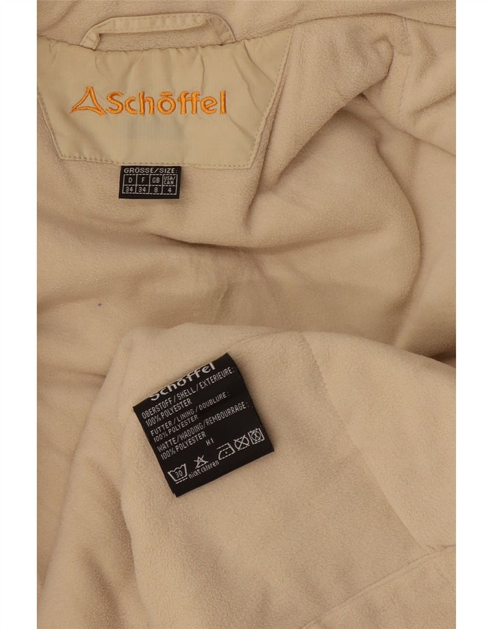 Schöffel Damen Windjacke UK 8 Small Gelb Polyester