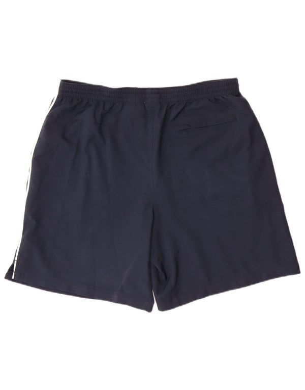 Nike Herren-Sportshorts, groß, marineblaues Polyester