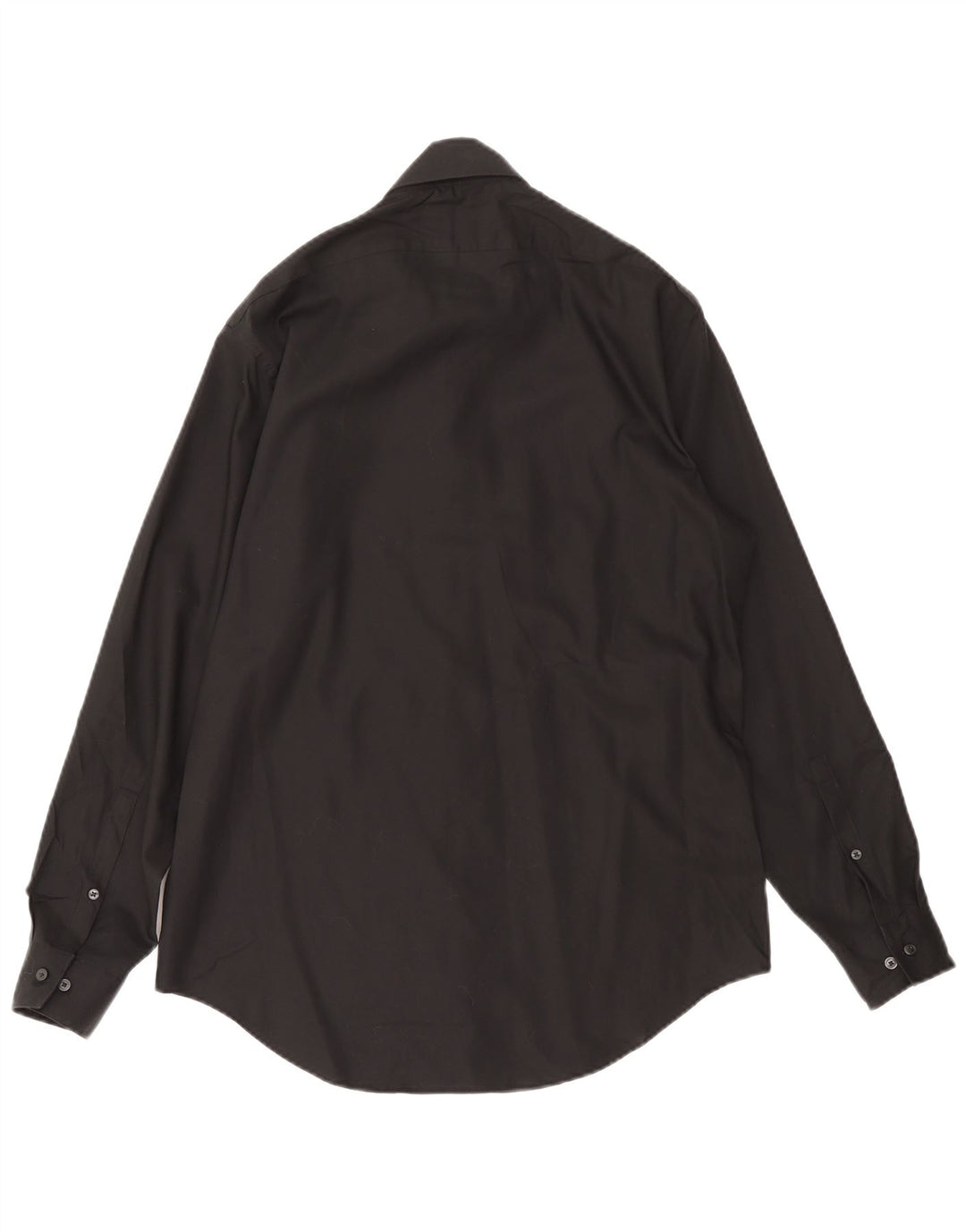 Calvin Klein Herren Slim Fit Hemd Größe 15 1/2 Mittelschwarze Baumwolle