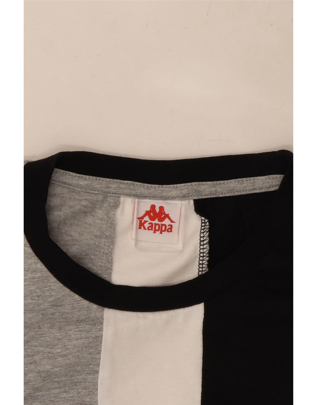 KAPPA Herren Grafik-T-Shirt-Oberteil XL Mehrfarbiger Farbblock