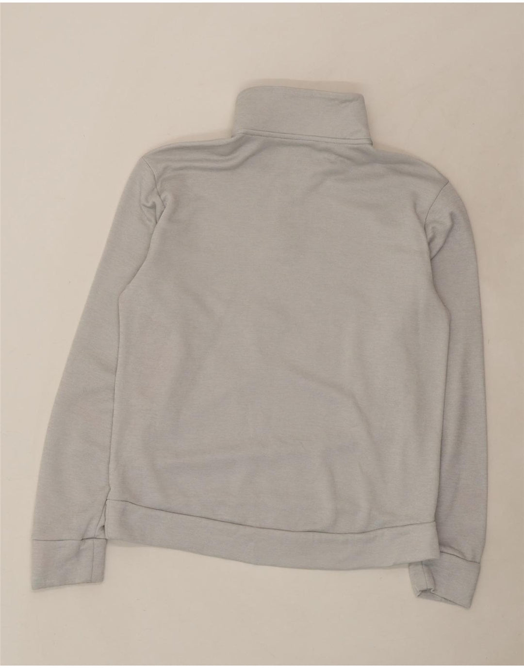 UNDER ARMOUR Mens Zip Neck Sweatshirt Jumper Small Blue Polyester Vintage Under Armour and Second-Hand Under Armour from Messina Hembry 