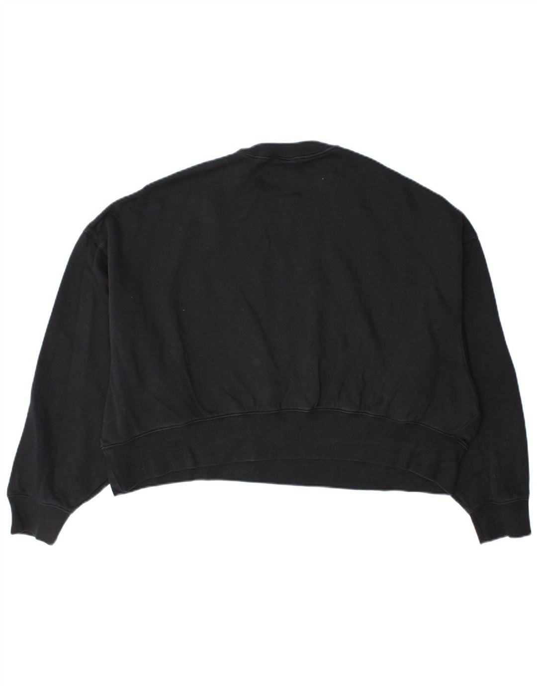 Nike Damen-Sweatshirt in Übergröße, Größe S, Schwarz, Baumwolle, UK 10