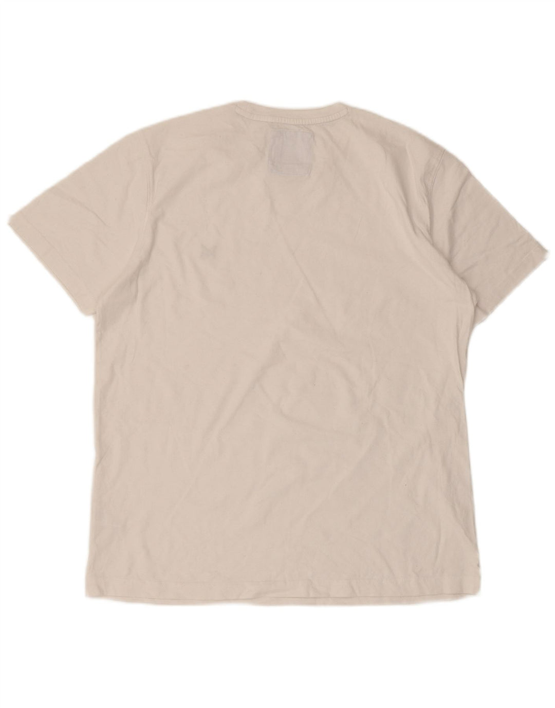 Crew Clothing Herren T-Shirt Top Large Weiß Baumwolle