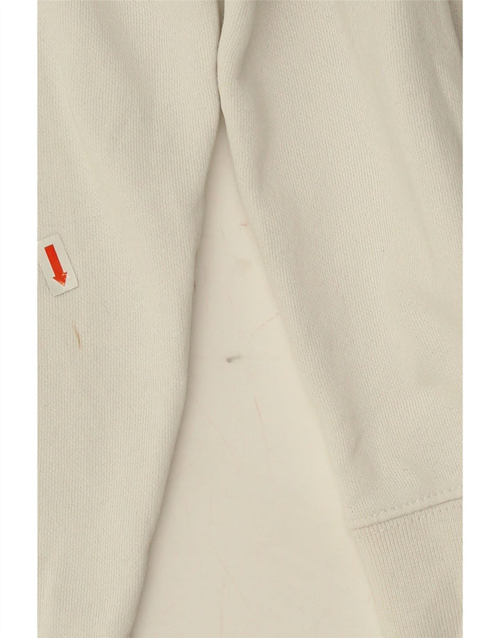 Champion Damen-Pullover mit übergroßem Kapuzenpullover, Gr. 10, Größe S, Weiß