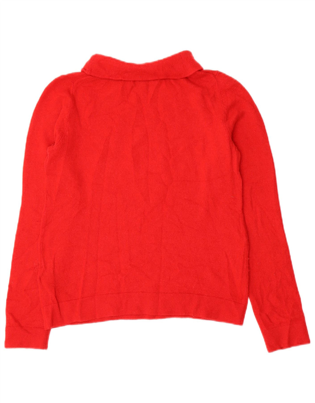 Hobbs Rollkragenpullover für Damen, UK 10, Größe S, rote Wolle