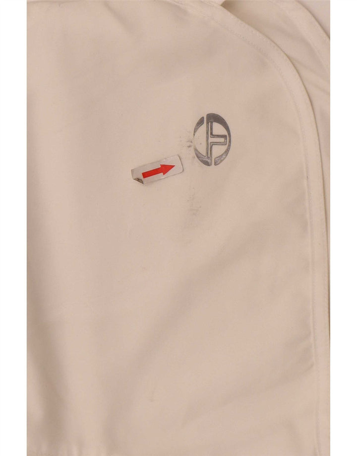 Sergio Tacchini Damen Sportshorts IT 44 Mittelweißes Polyester