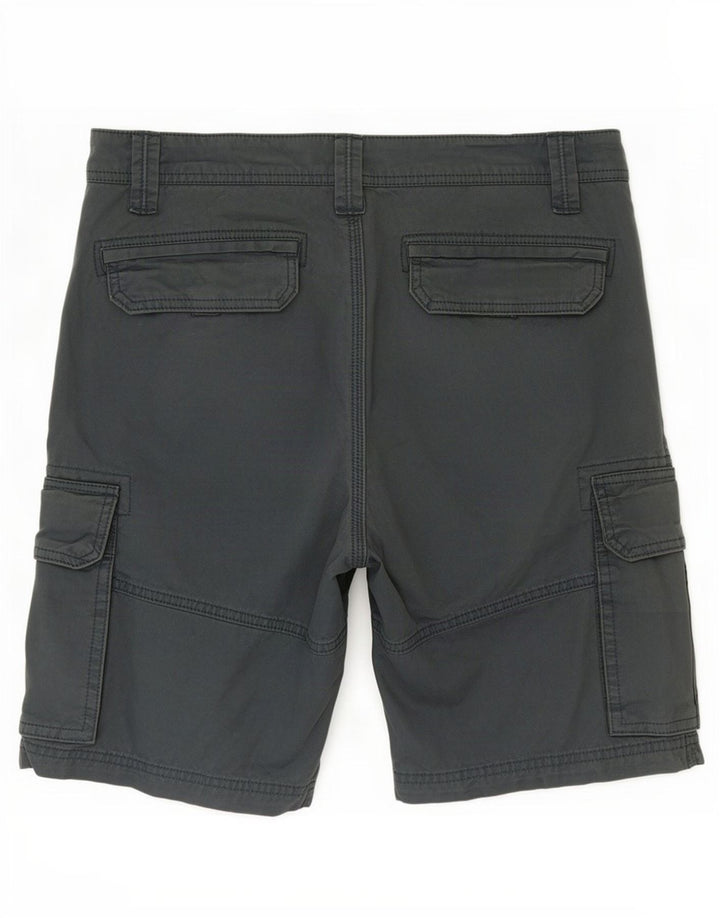 Fat Face Herren Cargoshorts W32 mittelblaue Baumwolle