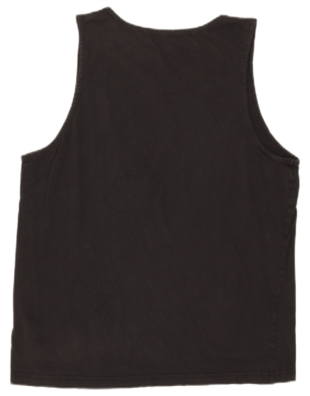 Puma Herren Graphic Vest Top Large Schwarz Baumwolle