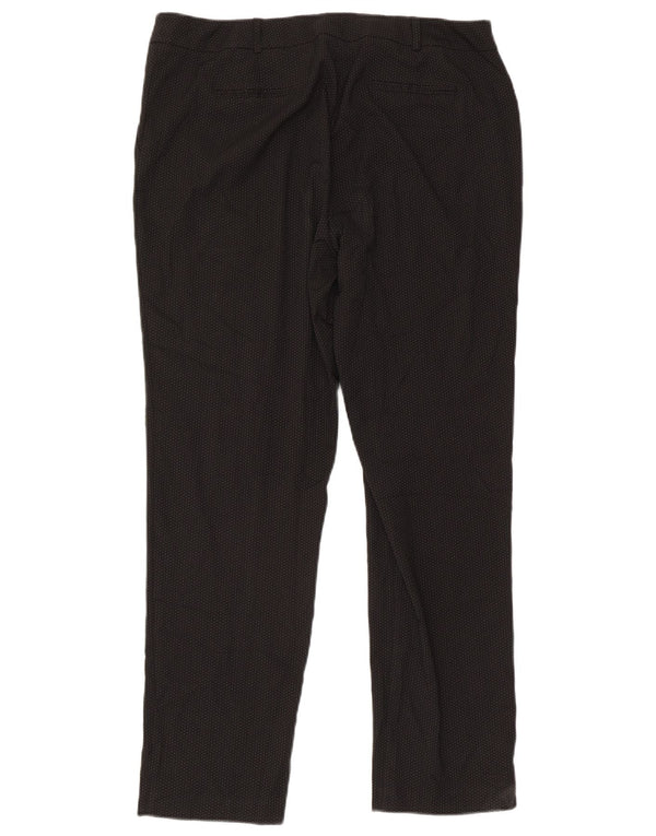 Gerade Anzughose für Damen von M&Co, Größe 46, Größe L, W36, L30, Schwarz gepunktet
