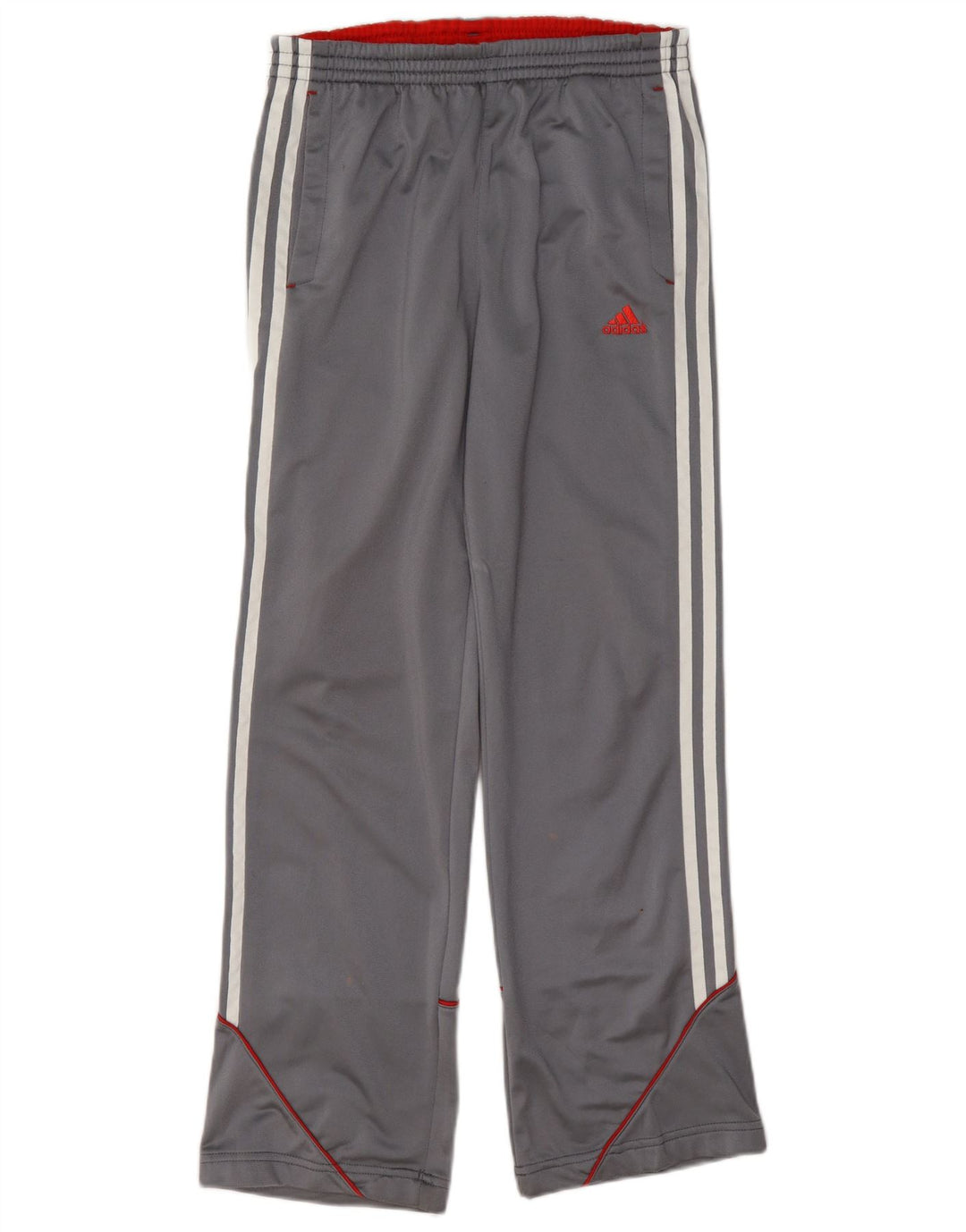 Adidas Trainingshose für Jungen, 13–14 Jahre, graues Polyester