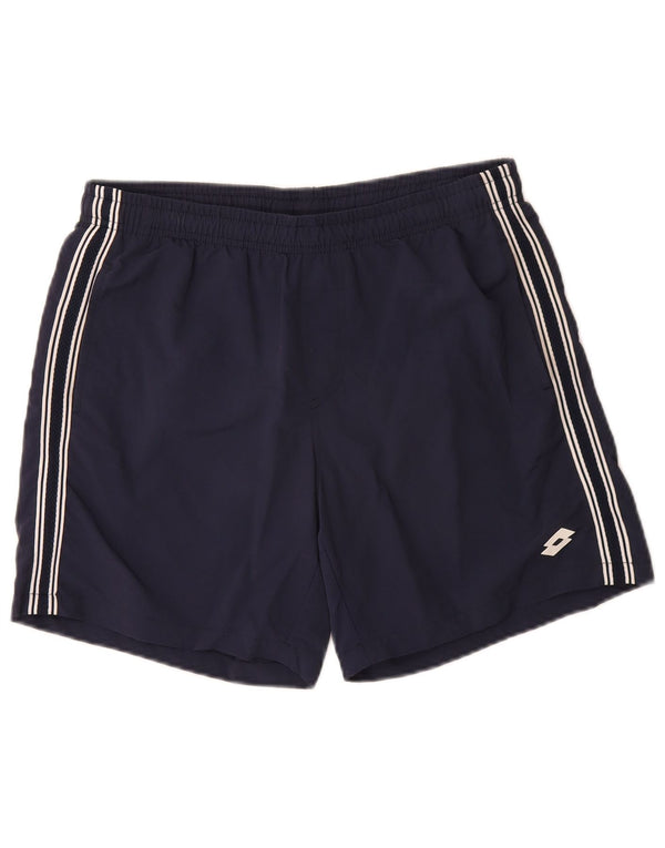 Lotto Herren-Sportshorts, Größe S, Marineblau