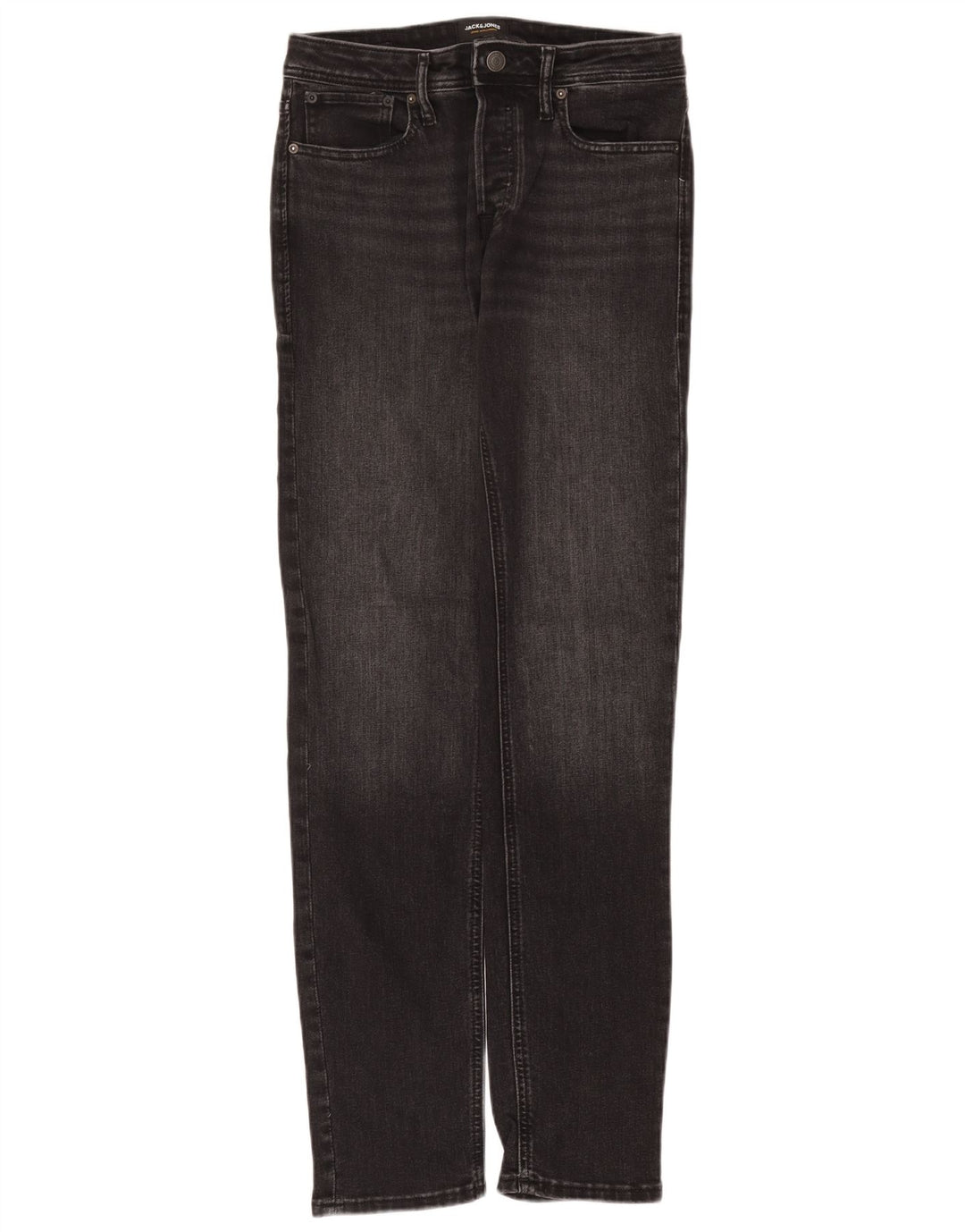 Jack & Jones Herren Slim Jeans W30 L34 Graue Baumwolle