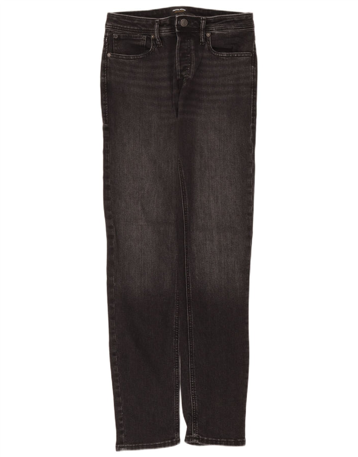 Jack & Jones Herren Slim Jeans W30 L34 Graue Baumwolle