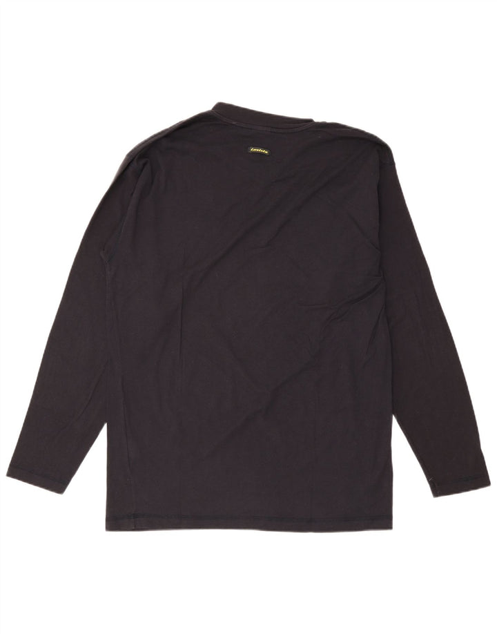 Invicta Herren-Top, langärmelig, groß, marineblau, Baumwolle