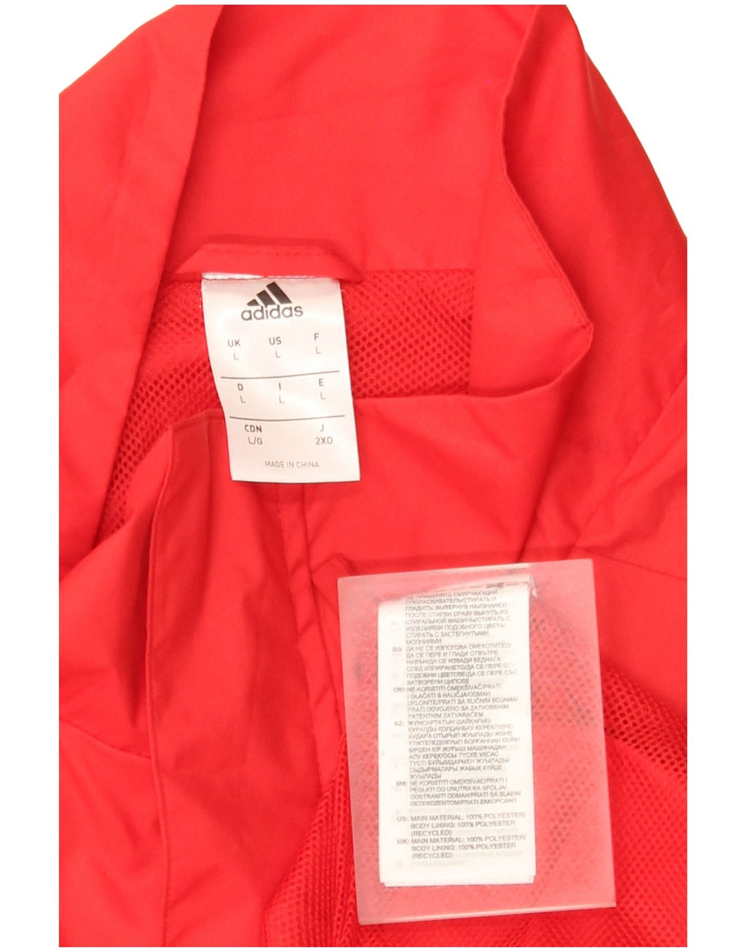 Adidas Herren Munster Rugby Graphic Pullover Trainingsanzug Top Jacke Large Rot