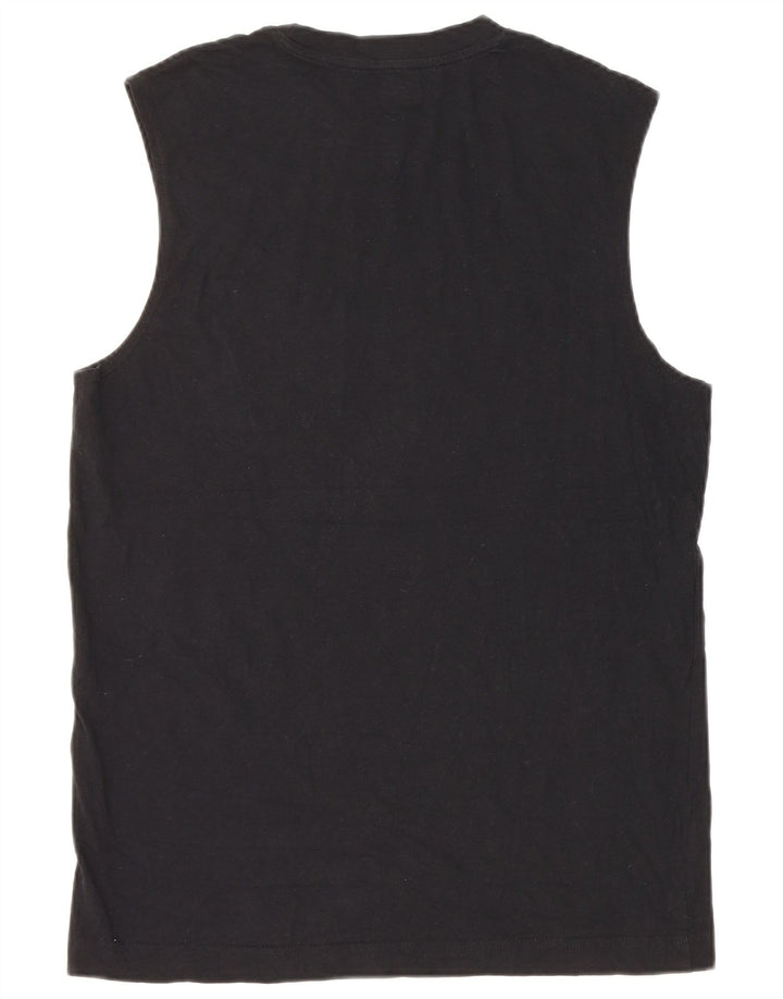 Kappa Herren Graphic Vest Top Large Schwarz