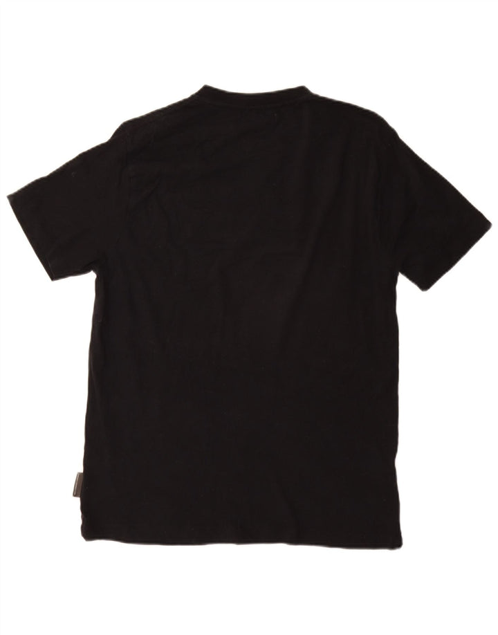 French Connection Damen-T-Shirt mit Grafik, UK 14, mittelschwarz, Baumwolle