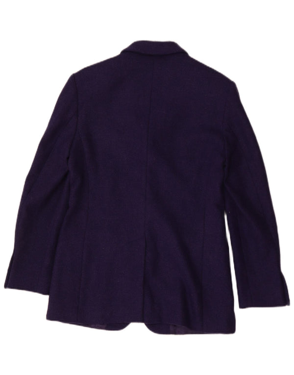 Max Mara Damen Weekend 3-Knopf-Blazer in Übergröße, Gr. 10, Lila
