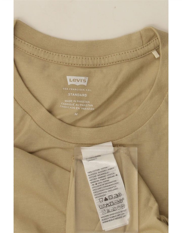 LEVI'S Herren Standard-Oberteil, langärmelig, mittelbeige Baumwolle