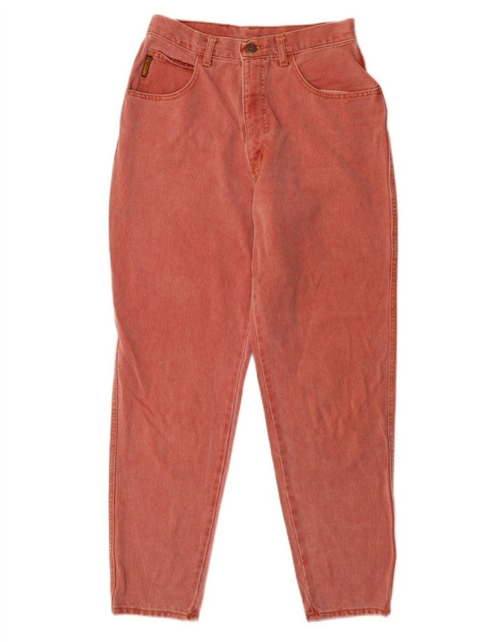 Armani Damen Tapered Jeans W31 L29 Rosa