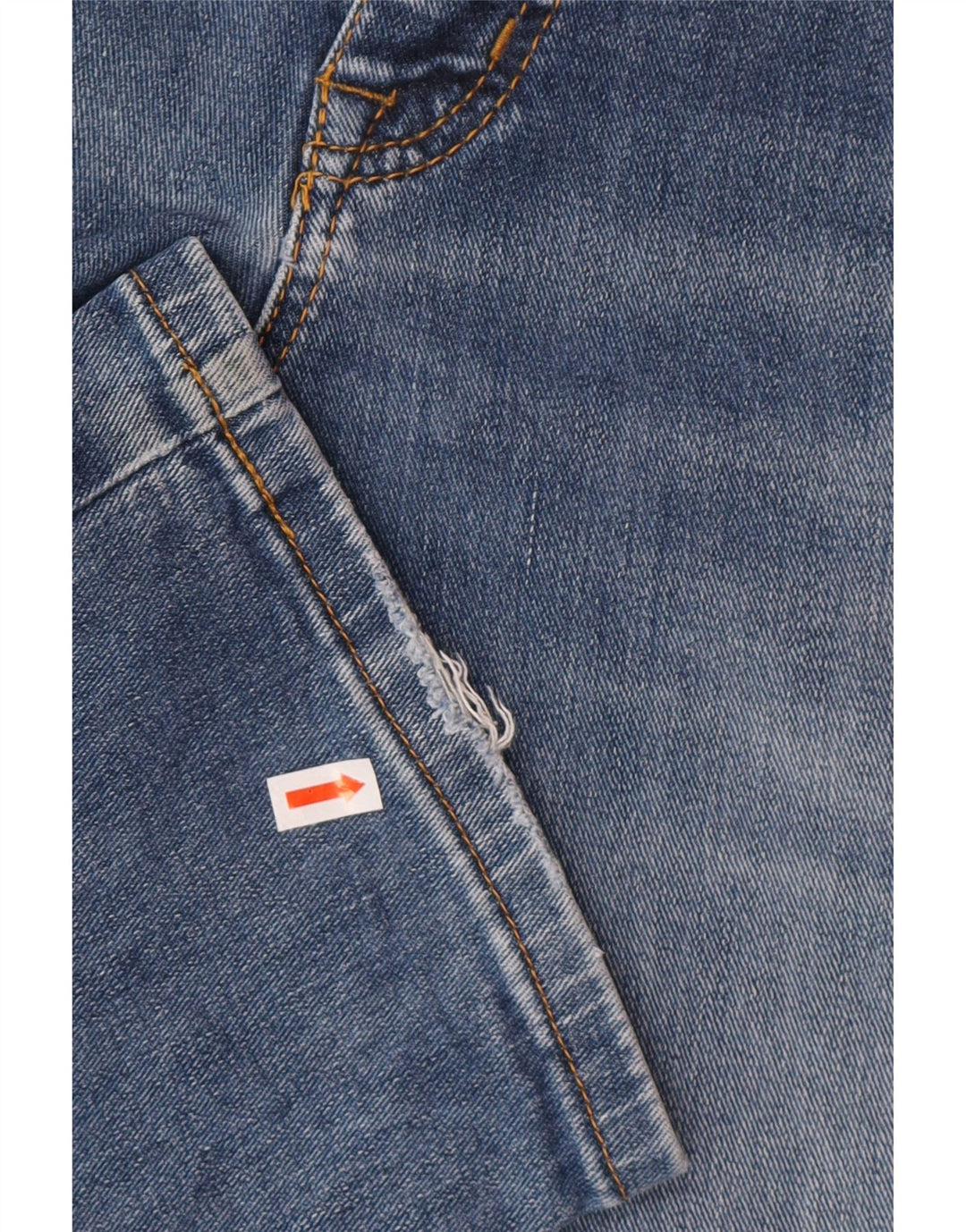 WRANGLER Herren Texas Stretch Straight Jeans W32 L30 Blaue Baumwolle