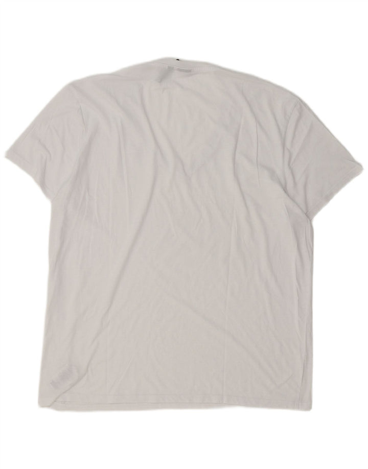 G-Star Herren T-Shirt Top 2XL Weiße Baumwolle
