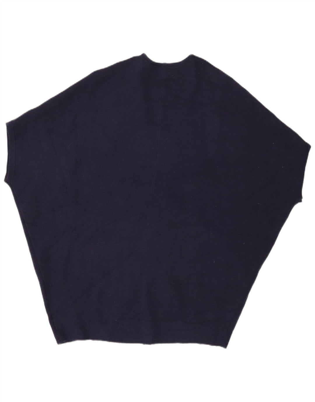 White Stuff Damen-Poncho-Cardigan-Oberteil mit kurzen Ärmeln, Größe S, Marineblau