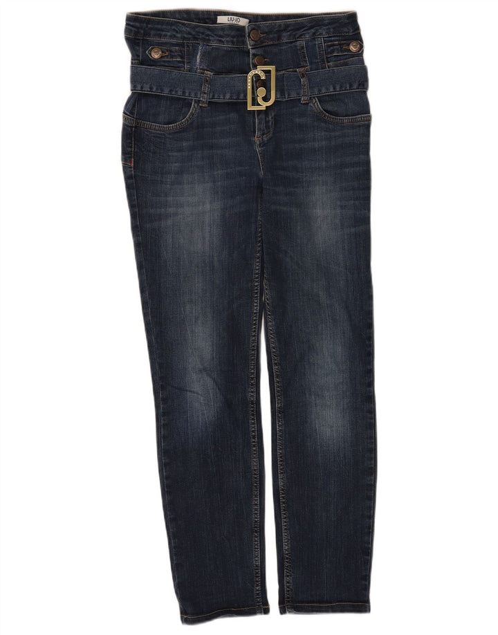 Liu Jo Damen Slim Jeans W30 L27 Blau