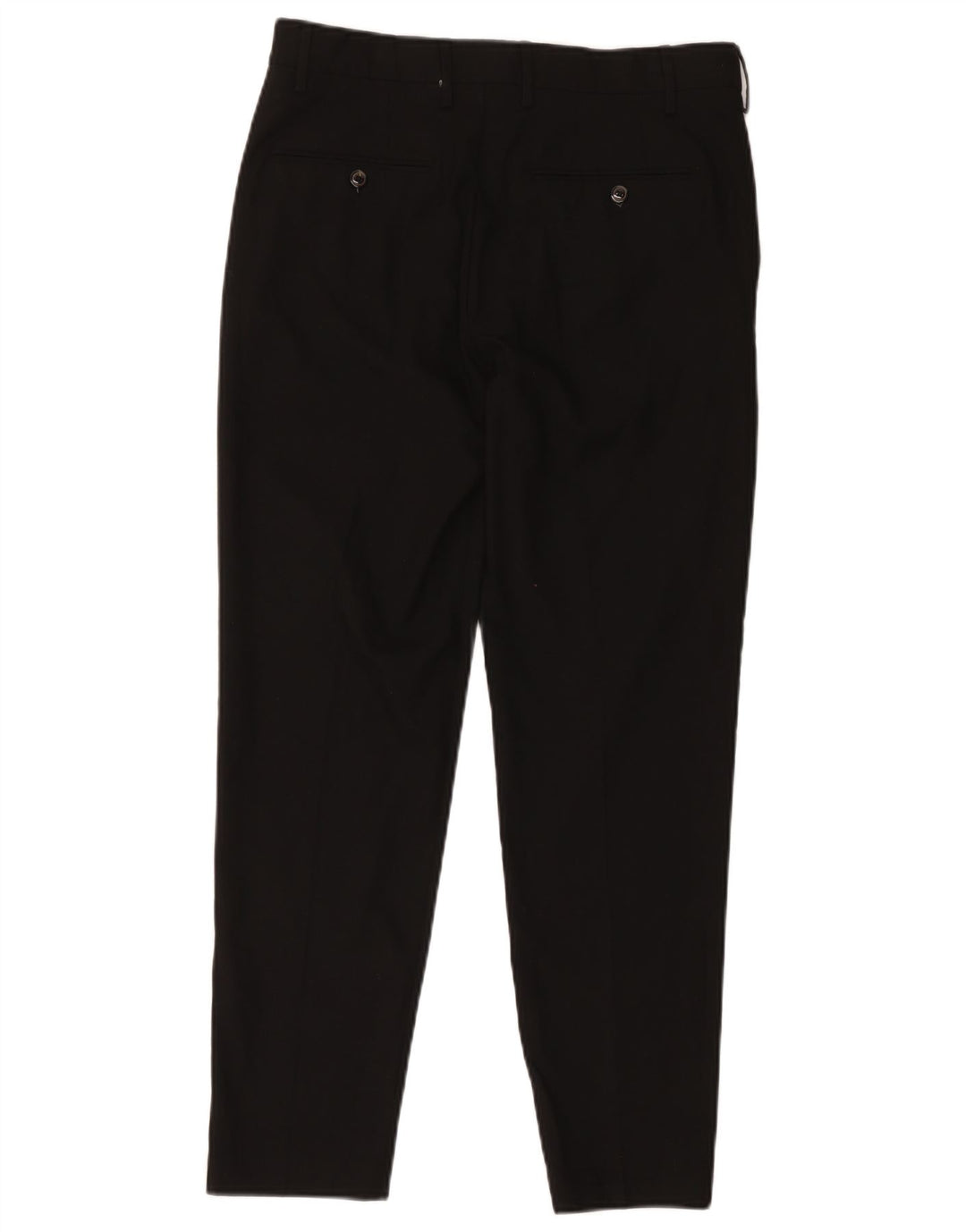 Zara Herren Slim Anzughose EU 40 Medium W31 L27 Schwarz Polyester