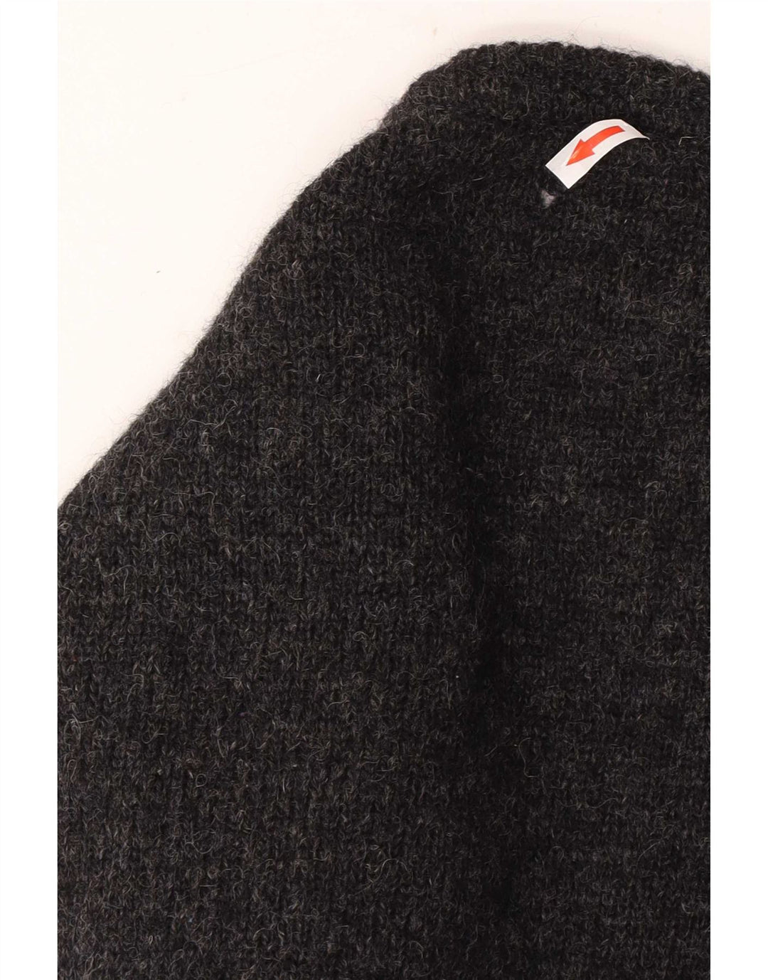 Rodrigo Herren-Pullover mit V-Ausschnitt, groß, graue Argyle-/Diamantwolle