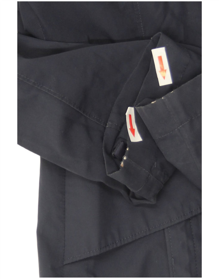 The North Face Damen-Regenmantel mit Kapuze, UK 14, mittelmarineblau, Polyester