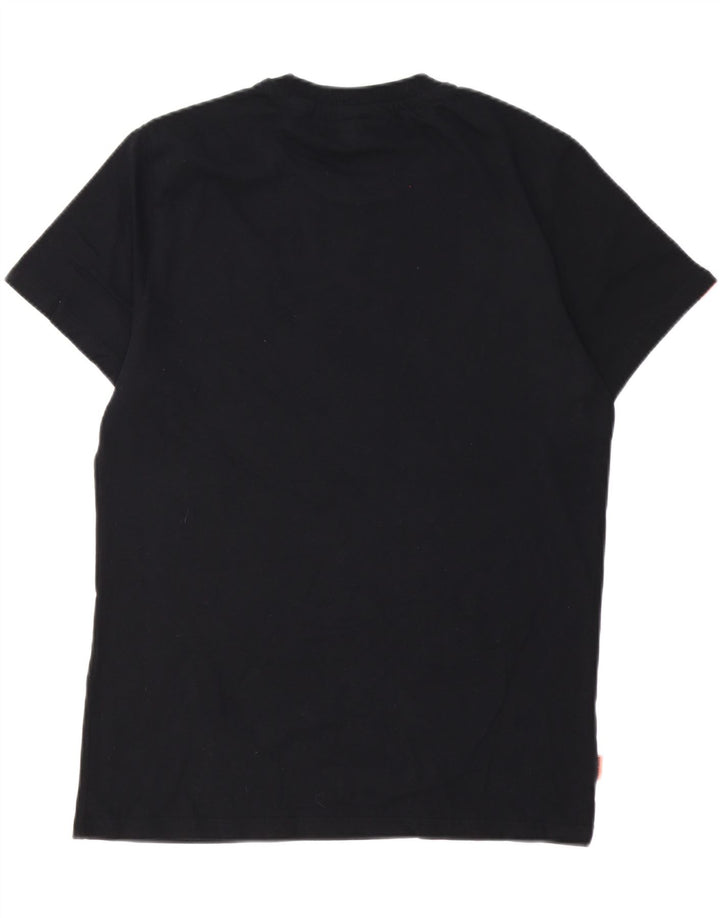 SUPERDRY Herren T-Shirt Top XL Schwarz Baumwolle