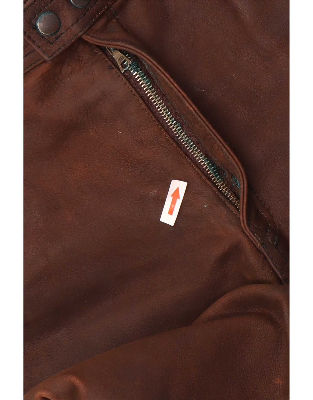 Gerade Lederhose für Herren von American Eagle, W36, L32, Braun