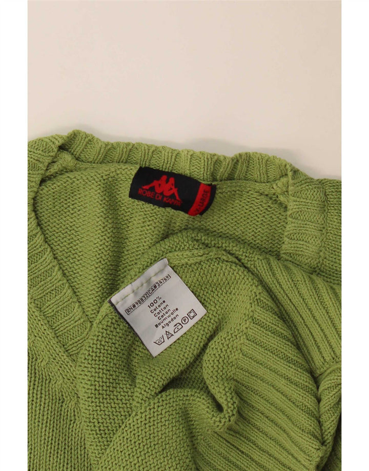 Kappa Herren Pullover mit V-Ausschnitt XL Grün