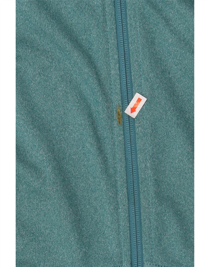 THE NORTH FACE Damen-Kapuzenpullover mit Reißverschluss, Gr. 10, klein, blau meliert