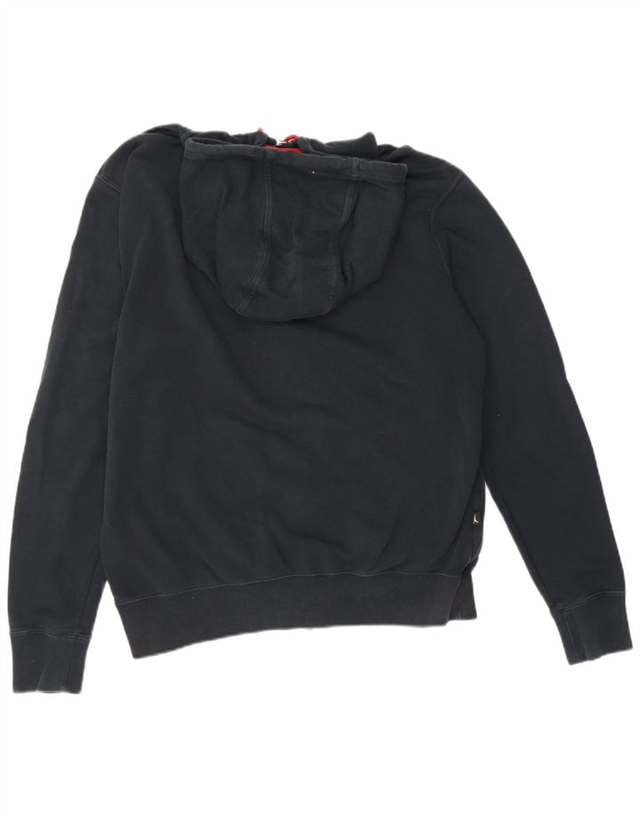 Jordan Herren-Kapuzenpullover mit Reißverschluss, mittlere marineblaue Baumwolle