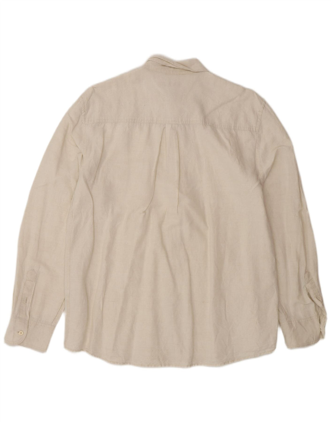 Zara Herren-Hemd, groß, aus weißer Baumwolle