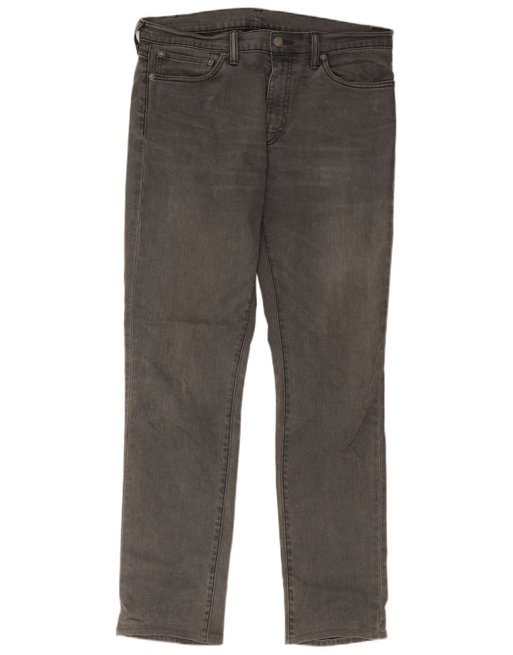Levi's Herren 511 Slim Jeans W36 L34 Graue Baumwolle