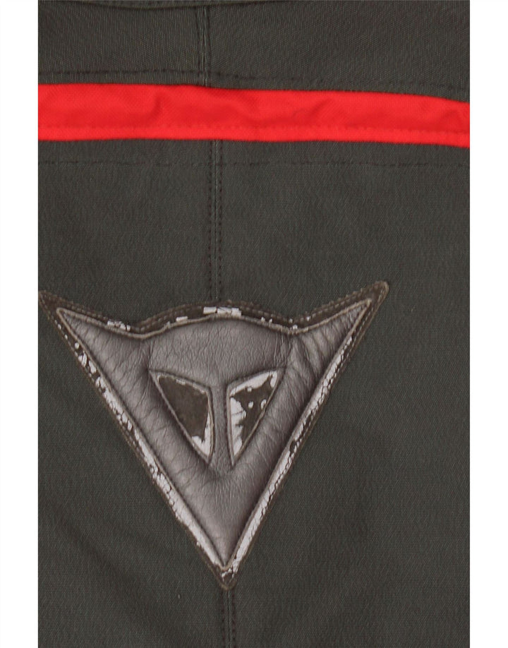 Dainese Herren Graphic Racer Jacke IT 52 Großes graues Colourblock-Nylon