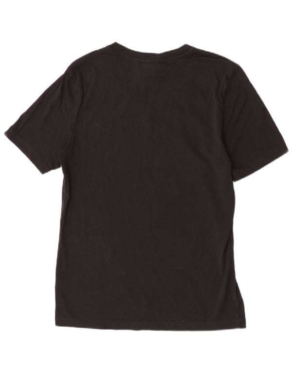Lacoste Herren T-Shirt Top Größe 3 Small Schwarz Baumwolle
