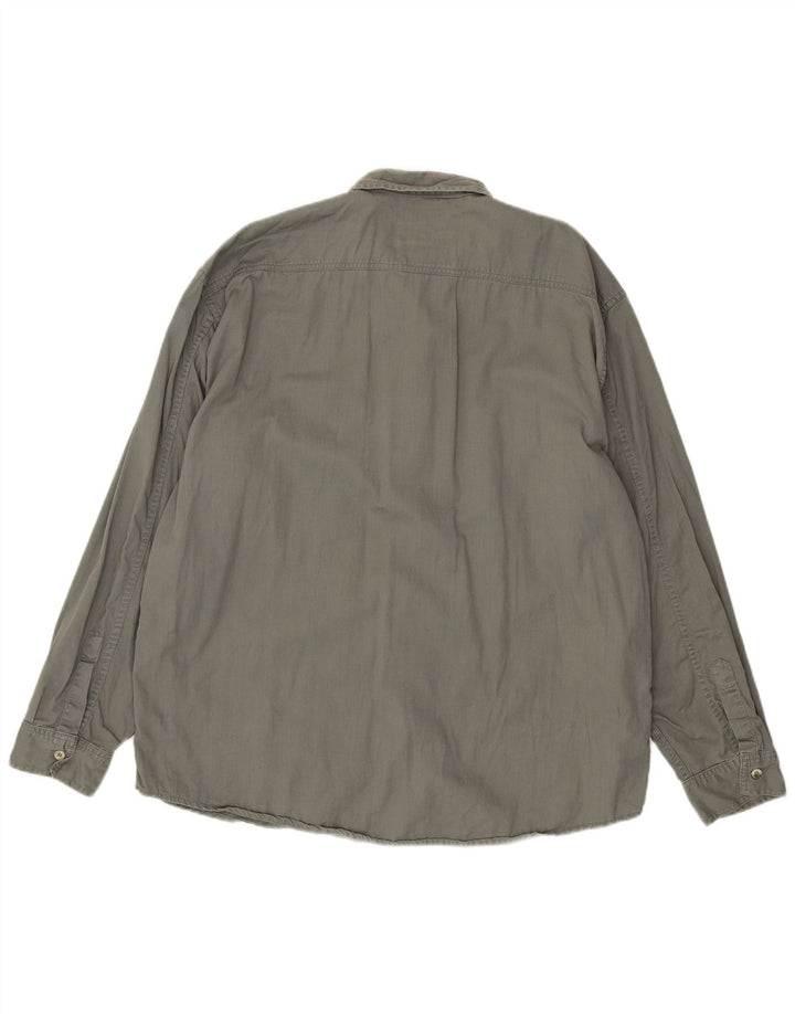 LEVI'S Herrenhemd XL Grau Baumwolle