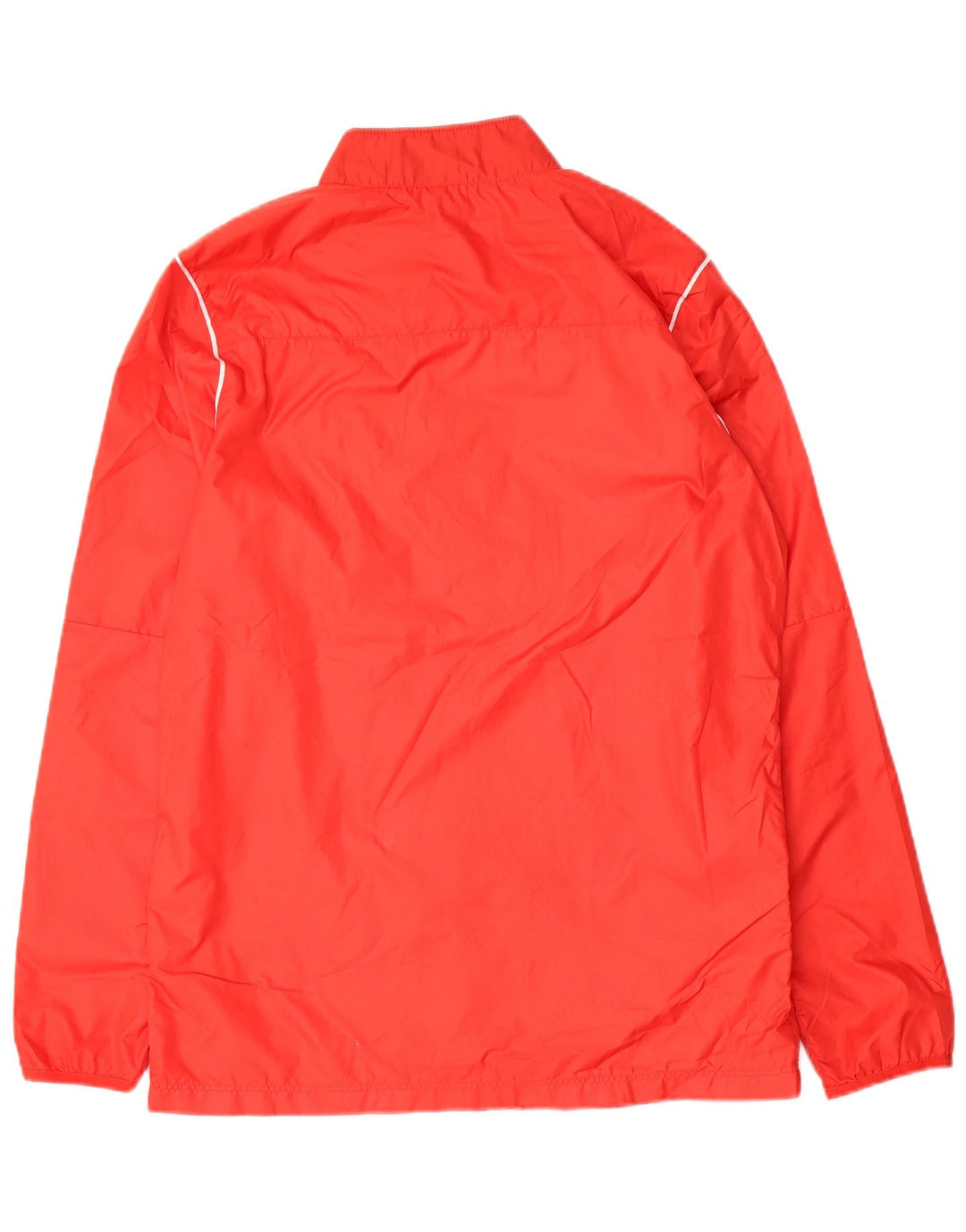 Nike Herren-Trainingsanzugoberjacke aus mittelrotem Polyester
