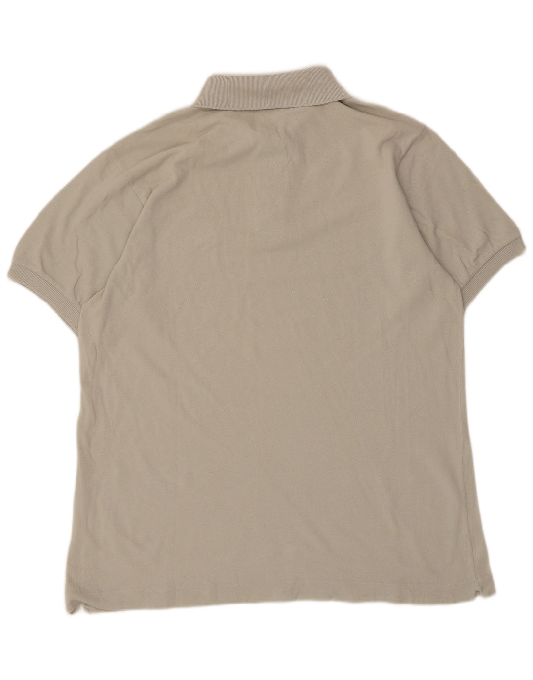 Lacoste Herren-Poloshirt, Größe 5, große graue Baumwolle