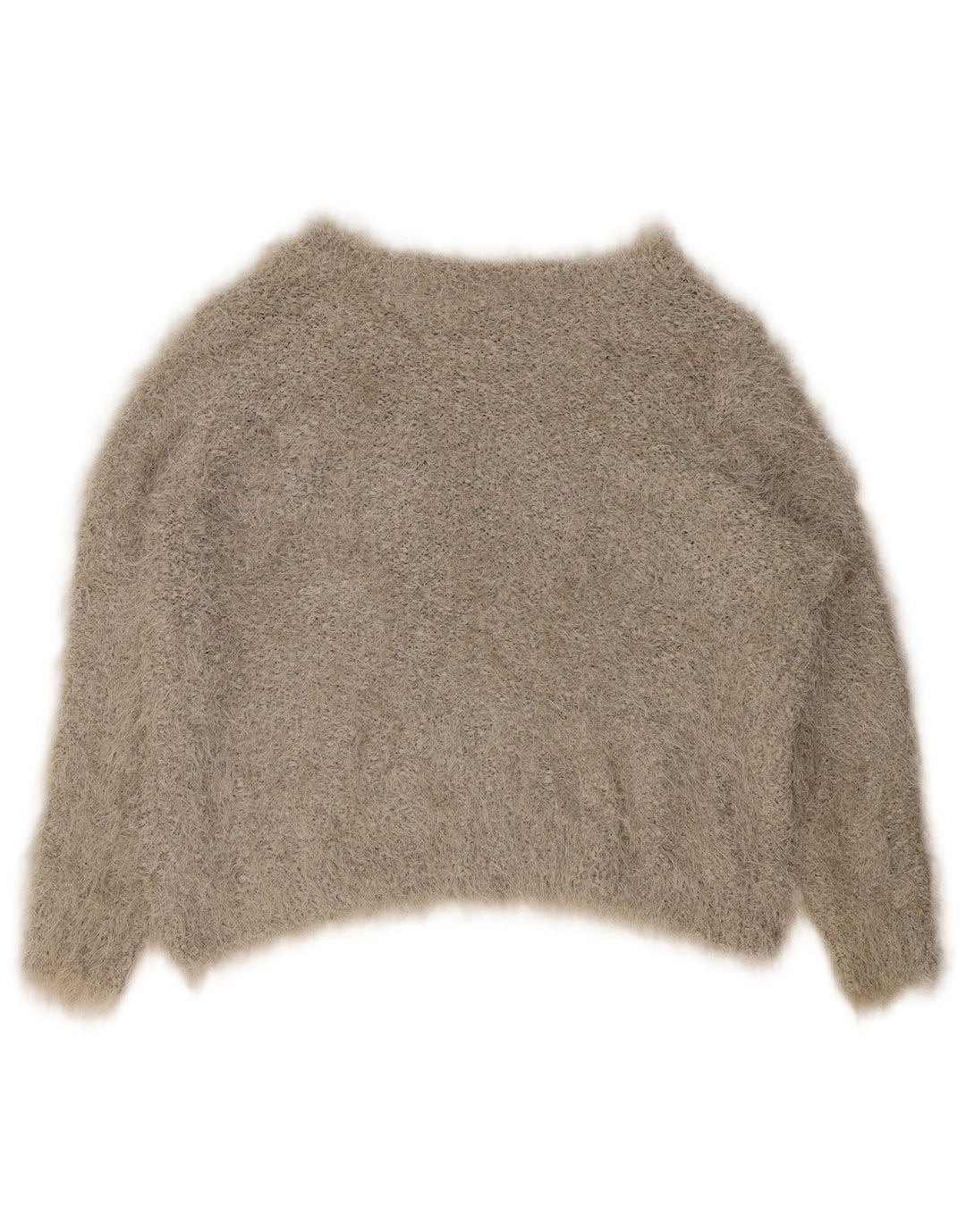 Marks & Spencer Damen-Pullover mit U-Boot-Ausschnitt, Gr. 16, Größe L, Grau, Polyester