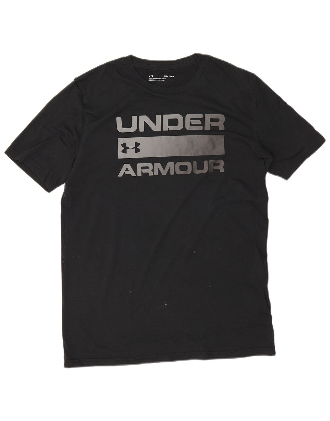Under Armour Herren-T-Shirt mit Grafik, Größe S, schwarze Baumwolle