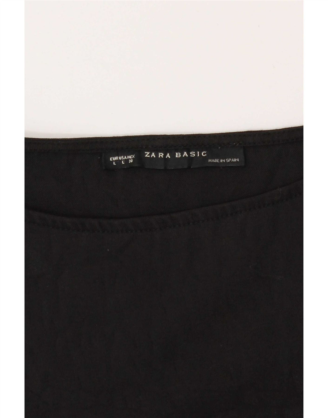 Zara Damen Bubble Kleid UK 16 Large Schwarz
